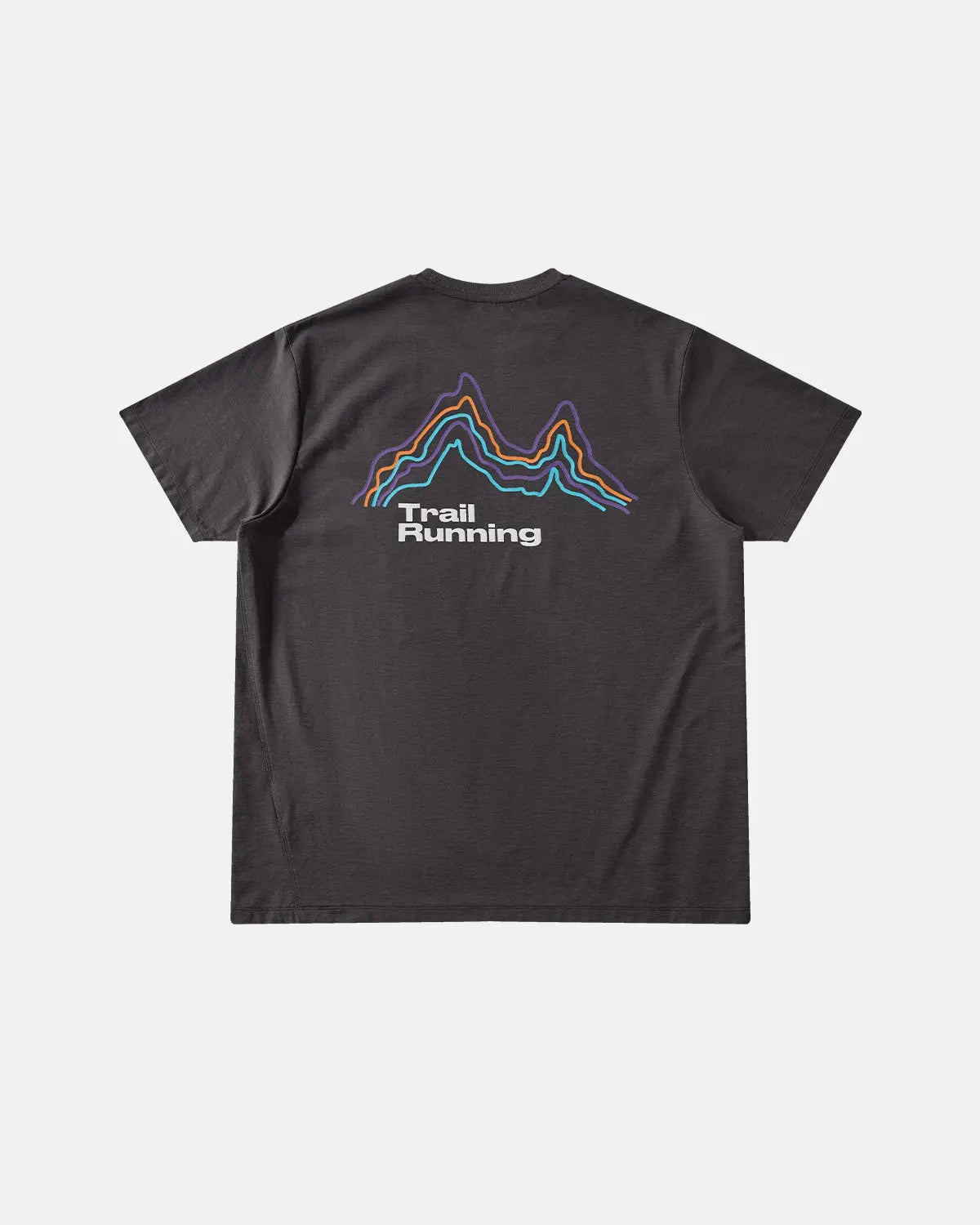 INFLATION AirFlow Trail Graphic Breathable Tee featuring vibrant trail-inspired graphic on lightweight, breathable fabric.