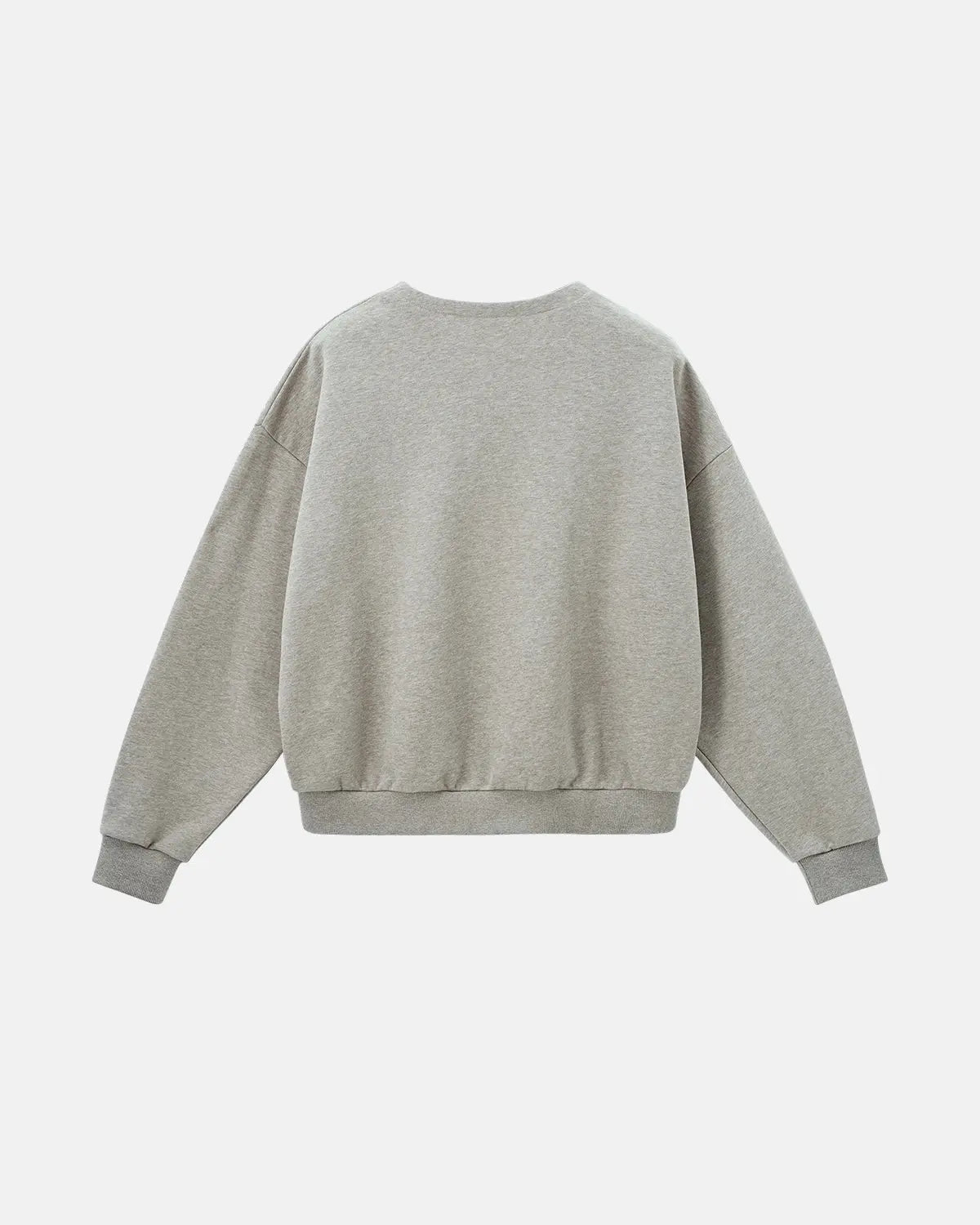 Boxy fit Henley collar sweatshirt by INFLATION Streetwear, featuring a casual, relaxed silhouette in a comfortable fabric.